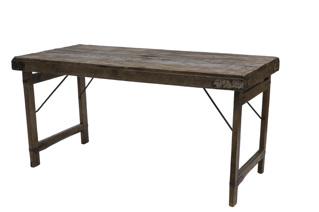 Novità Home Party - tavolo in legno gambe pieghevoli originale Sconto