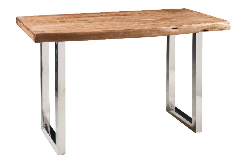 Novità Home Melburne - tavolo acacia con gambe color acciaio Economico