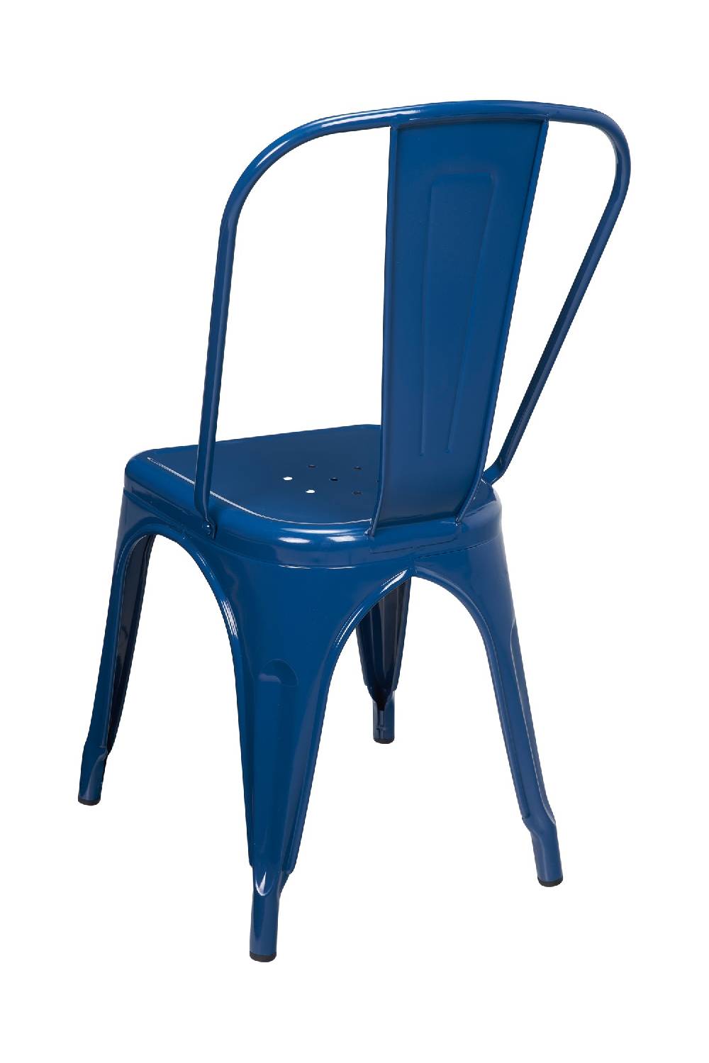 Novità Home Cindy - Sedia in Ferro Blu Petrolio Outlet