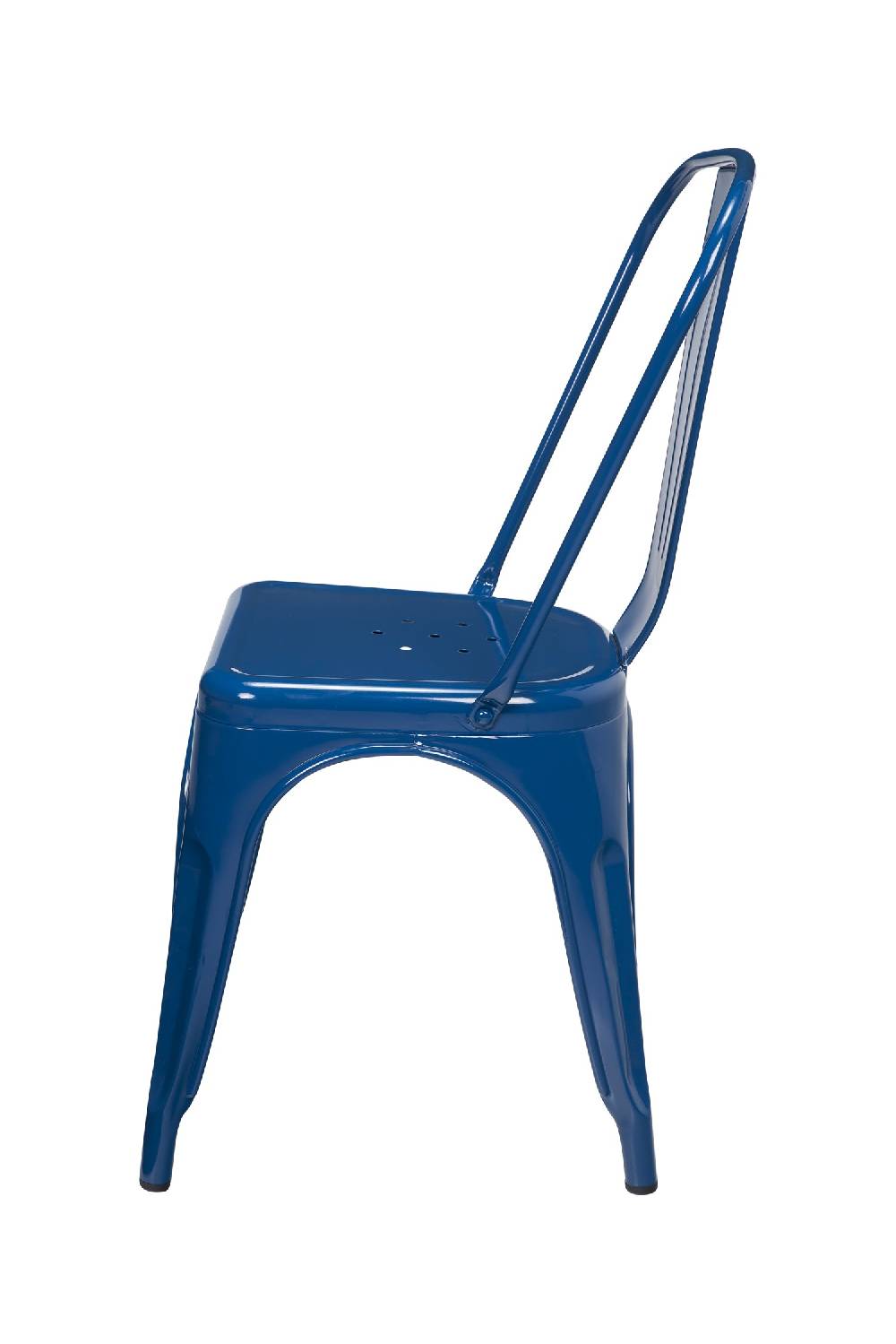 Novità Home Cindy - Sedia in Ferro Blu Petrolio Outlet