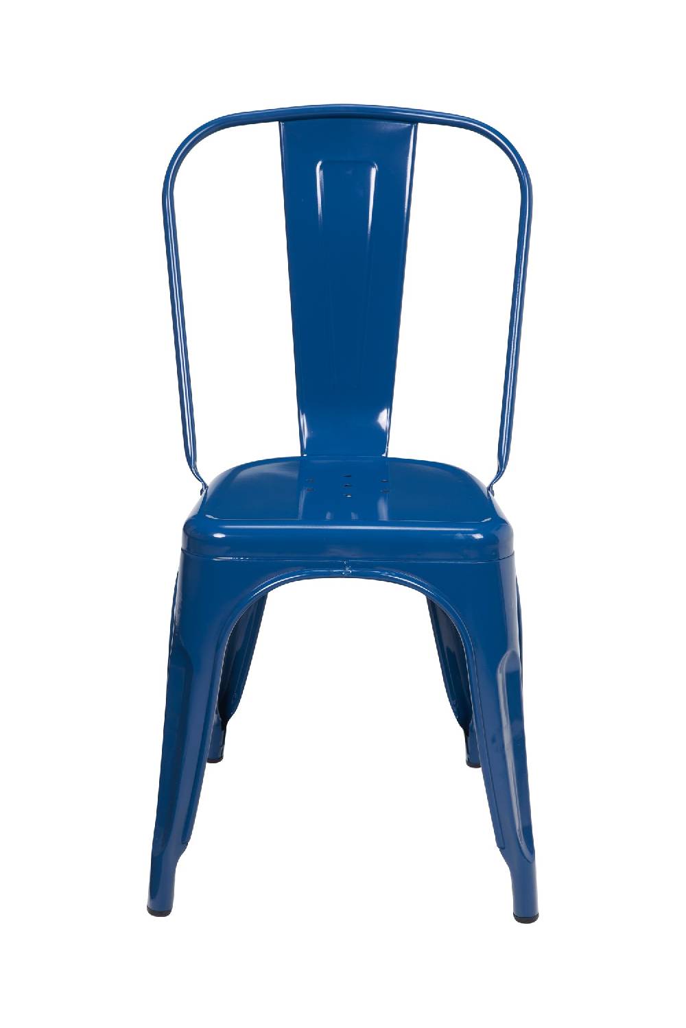 Novità Home Cindy - Sedia in Ferro Blu Petrolio Outlet