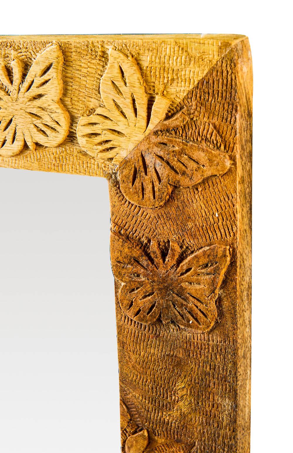 Novità Home Wood - Specchio Con Intarsi E Farfalle Negozio online di fabbrica