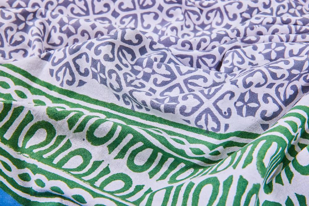 Novità Home Vinaigrette - Tovaglia Rotonda Verde Blue Diam.180 Offerta speciale