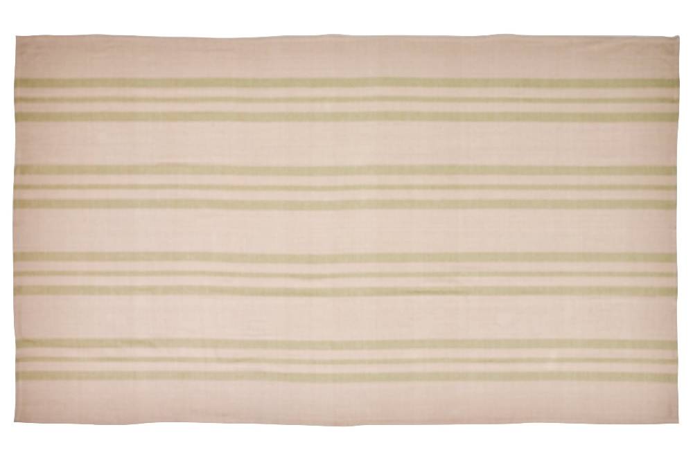 Novità Home Favignana - Tovaglia Trama Telaio Naturale Riga Verde 140X240 Cyber Monday