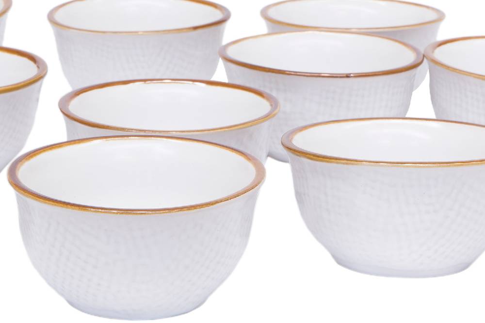 Novità Home Mediterraneo - Ciotolina Pinzimonio - Colore Bianco Offerte giornaliere