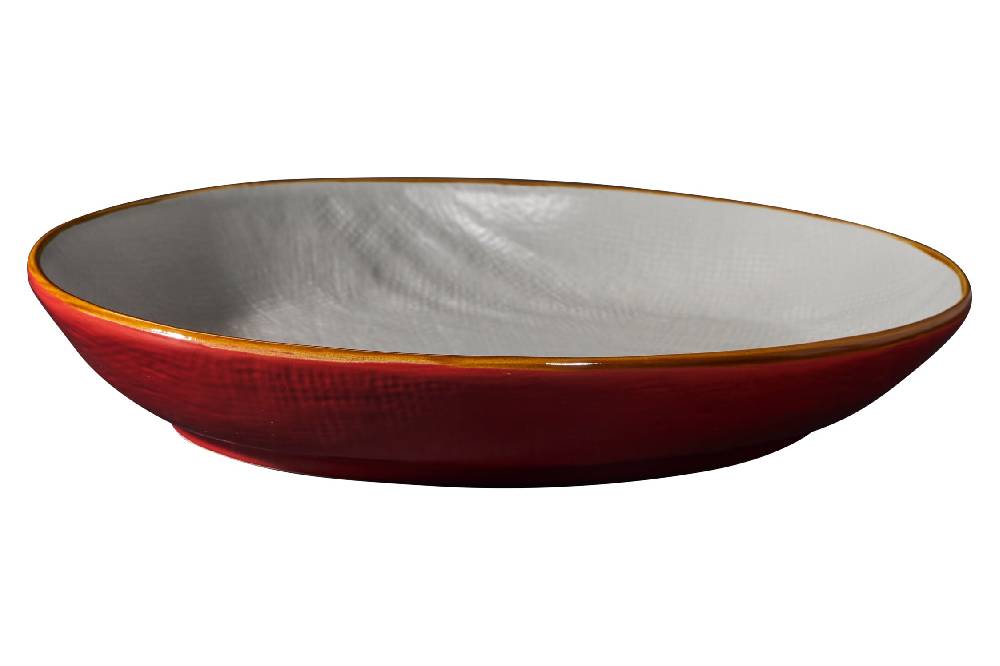 Novità Home Mediterraneo - Vassoio Ovale Bordo Alto - Colori Assortiti Offerte speciali