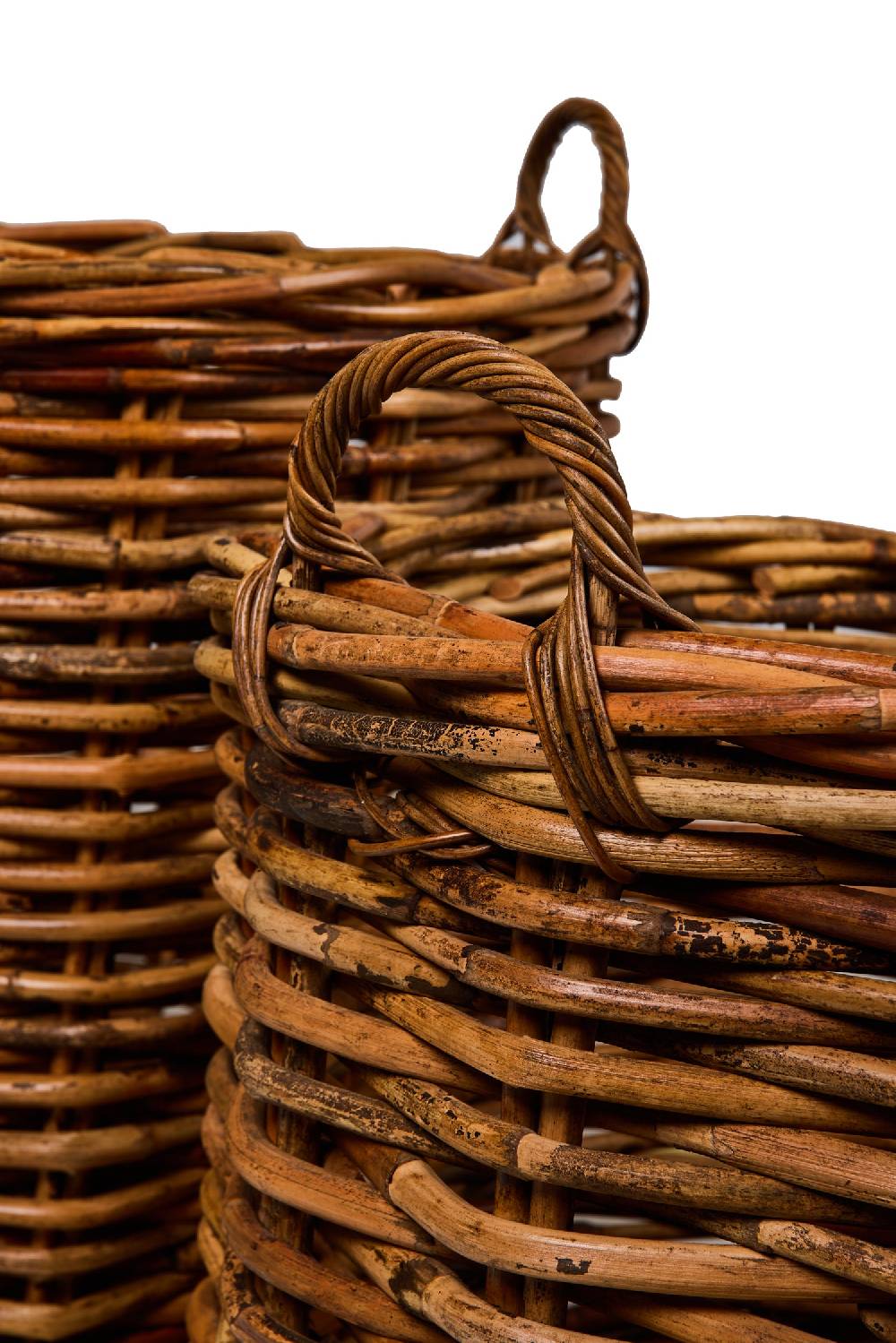 Novità Home Rush Weaves - Cestoni In Asalam Rattan Set 1/2 Soddisfazione Garantita