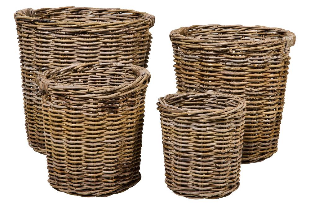 Novità Home Rush Weaves - Ceste Tonde Set 1/4 Qualità Garantita