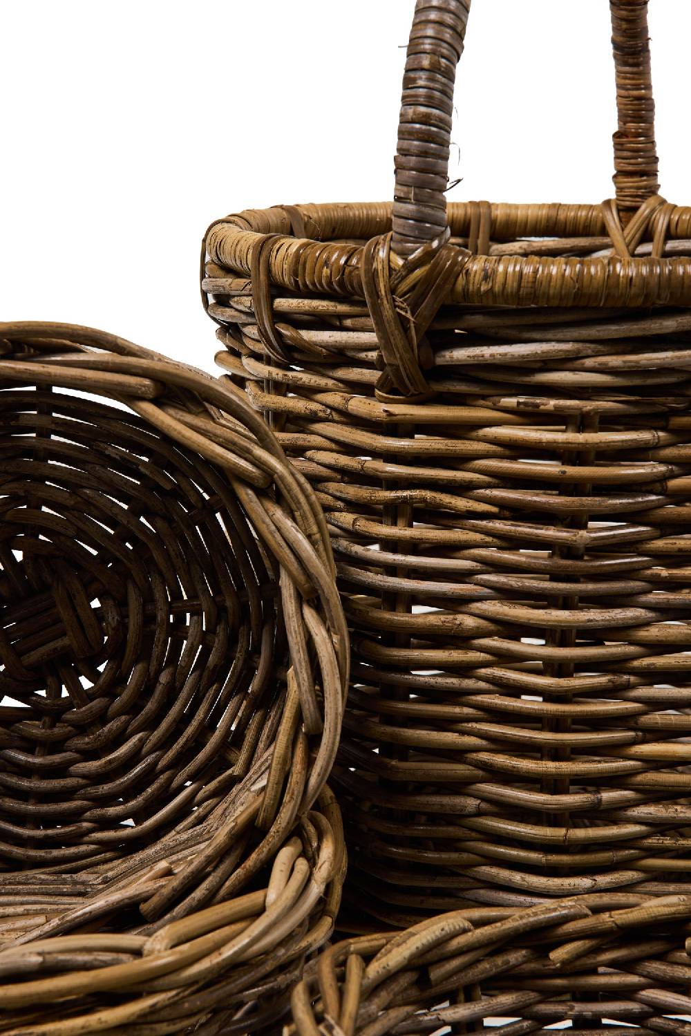 Novità Home Rush Weaves - Cesta Con Manico Con 3 Cestini Set 1/4 Offerte