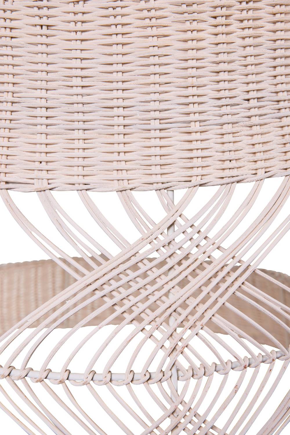 Novità Home Lumiere - Cappello Lampadario Cilindro Big Midollino Bainco Vendite Flash