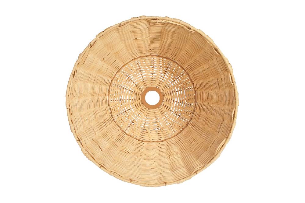 Novità Home Lumiere - Cappello Lampadario In Midollino Naturale Spedizione gratuita