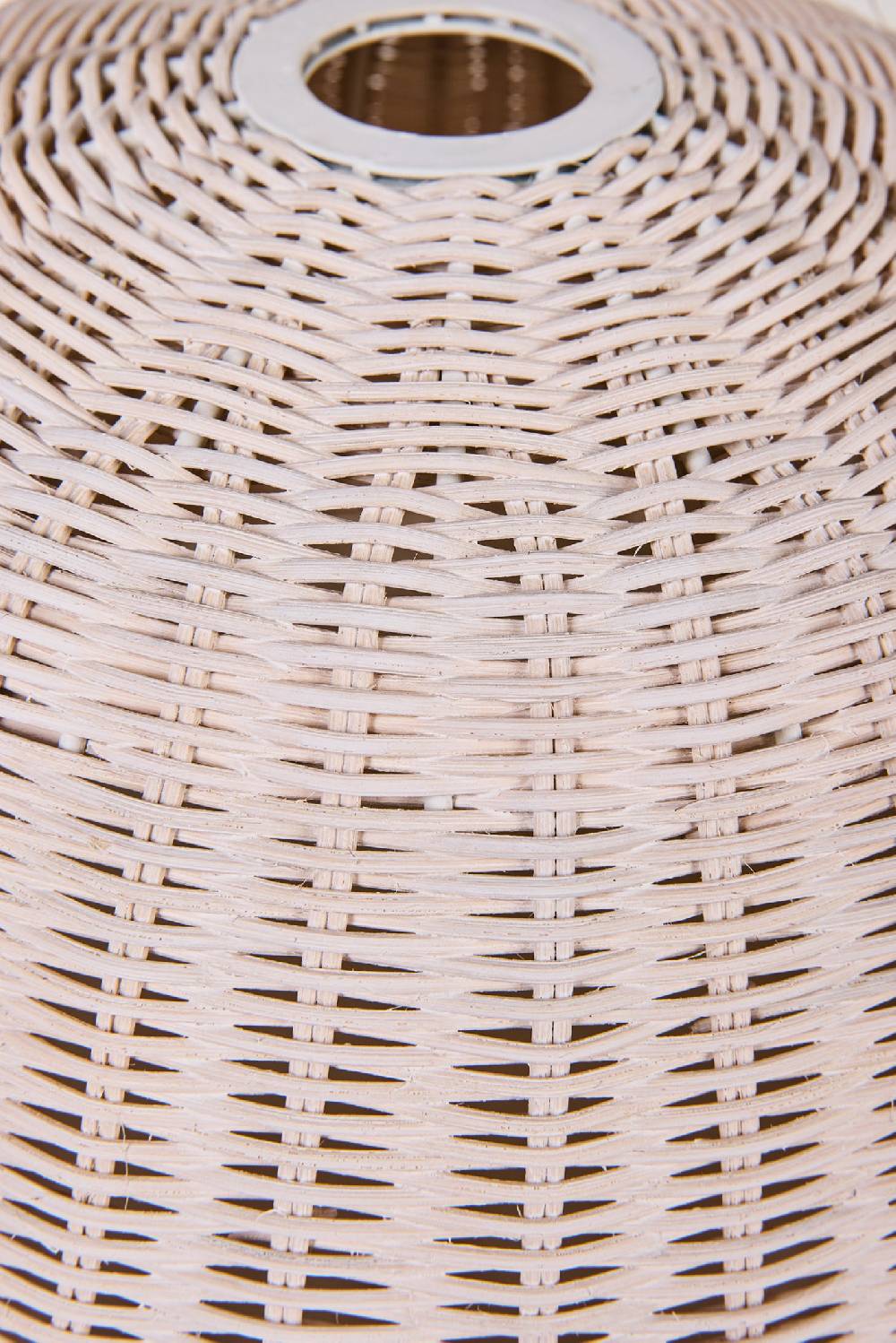 Novità Home Lumiere - Cappello Lampadario In Midollino Bianco Sconto di tempo limitato