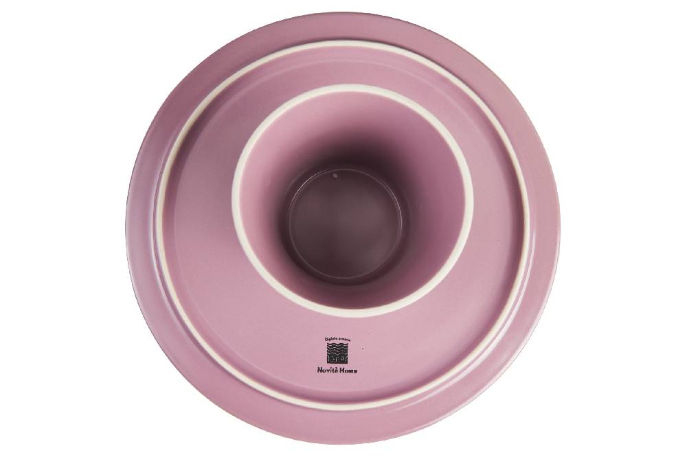Novità Home Mediterraneo - Alzatinza Rosa Offerta San Valentino