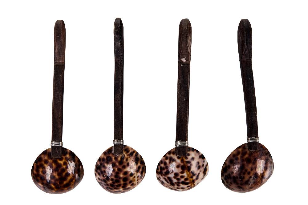 Novità Home Spotted Shells - Cucchiani Concavi Set 1/4 Comprane uno, ottenene uno gratis
