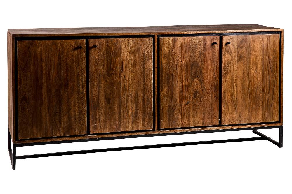 Novità Home Jannik - Credenza 4 Sportelli Trasporto libero internazionale