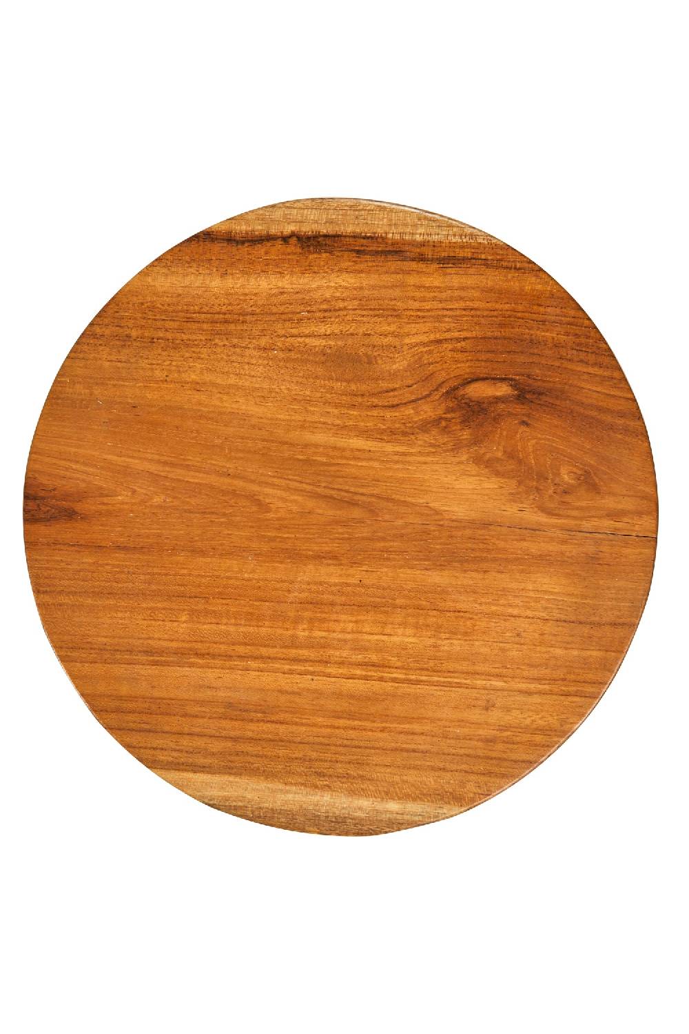 Novità Home Craftsman - Tavolino Tondo Con Gambe Teak Italy