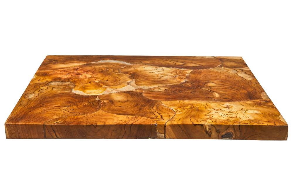 Novità Home Craftsman - Piano Quadrato Legni Assemblati Teak 70X70 Qualità