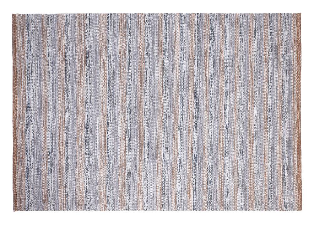 Novità Home Disegual - tappeto melange' lana e cotone toni marrone/blue Affare Del Giorno