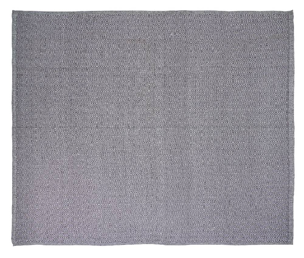 Novità Home Diamond - blanket design diamond black/white Sconto