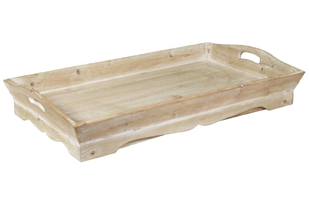 Novità Home Daily use - vassoio letto rettangolare gambe pieghevoli naturale I Più Venduti