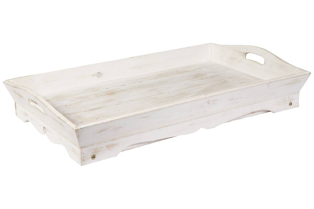 Novità Home Daily use - vassoio letto rettangolare gambe pieghevoli bainco Vendite Flash
