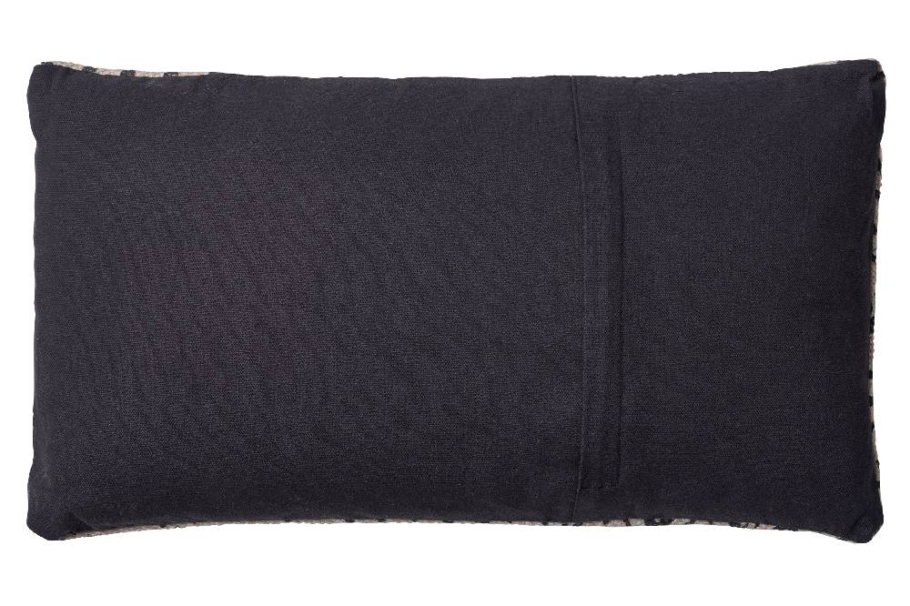 Novità Home Cuscino 30x50 ikat beoge e nero Offerta speciale