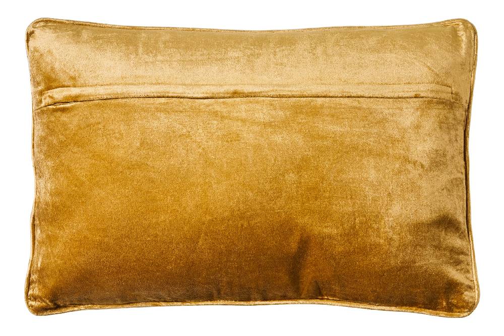 Novità Home Cuscino - velvet giallo oro 40x60 Grande vendita