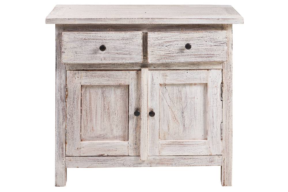 Novità Home Cordonnier - mobiletto white wash Offerte esclusive