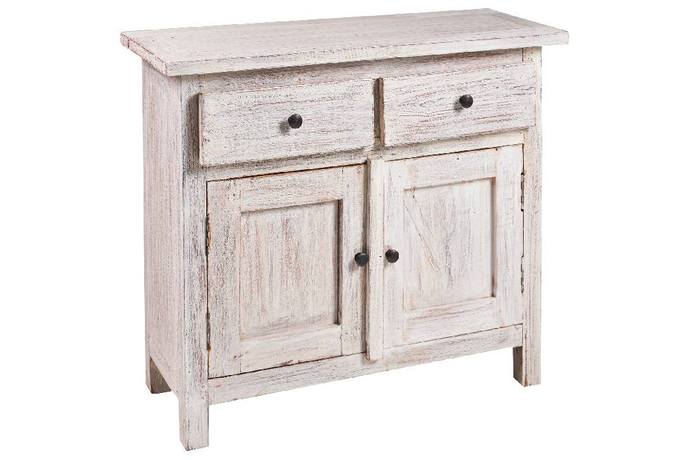 Novità Home Cordonnier - mobiletto white wash Offerte esclusive