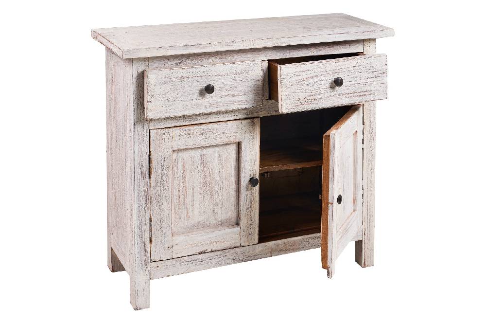 Novità Home Cordonnier - mobiletto white wash Offerte esclusive