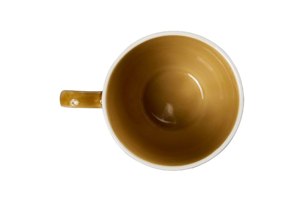 Novità Home Imperfect - egipt tazza color ocra con rilievi Offerte giornaliere
