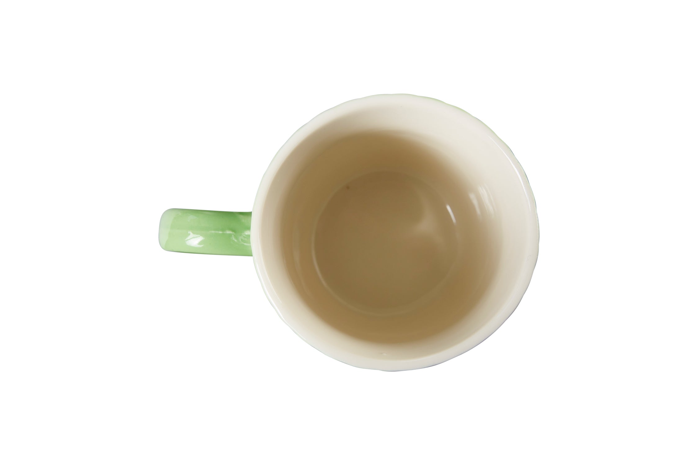Novità Home Imperfect - bubbles tazza verde con rilievo pallino Offerte speciali