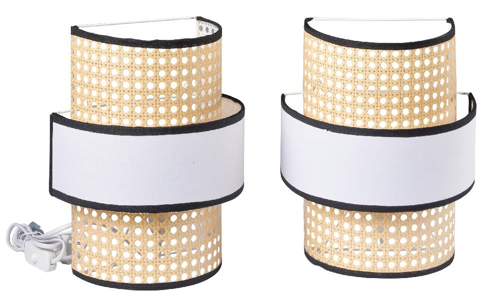 Novità Home Ida - applique stampata rattan Prezzo basso