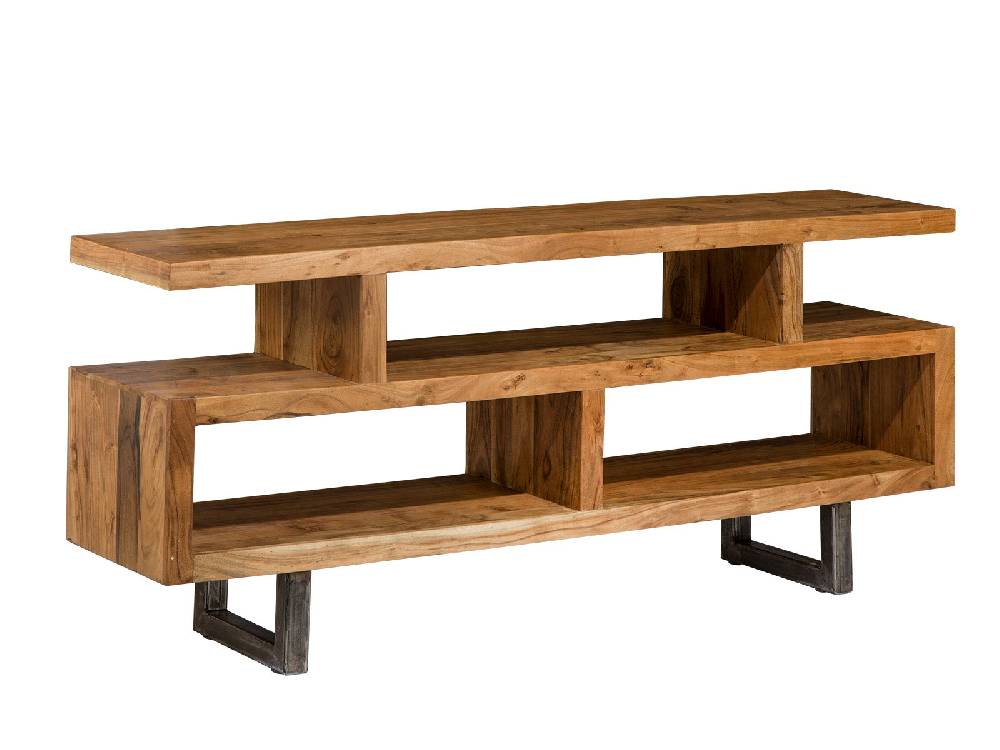 Novità Home Gosberg - porta tv in legno e metallo Ultimi tre giorni