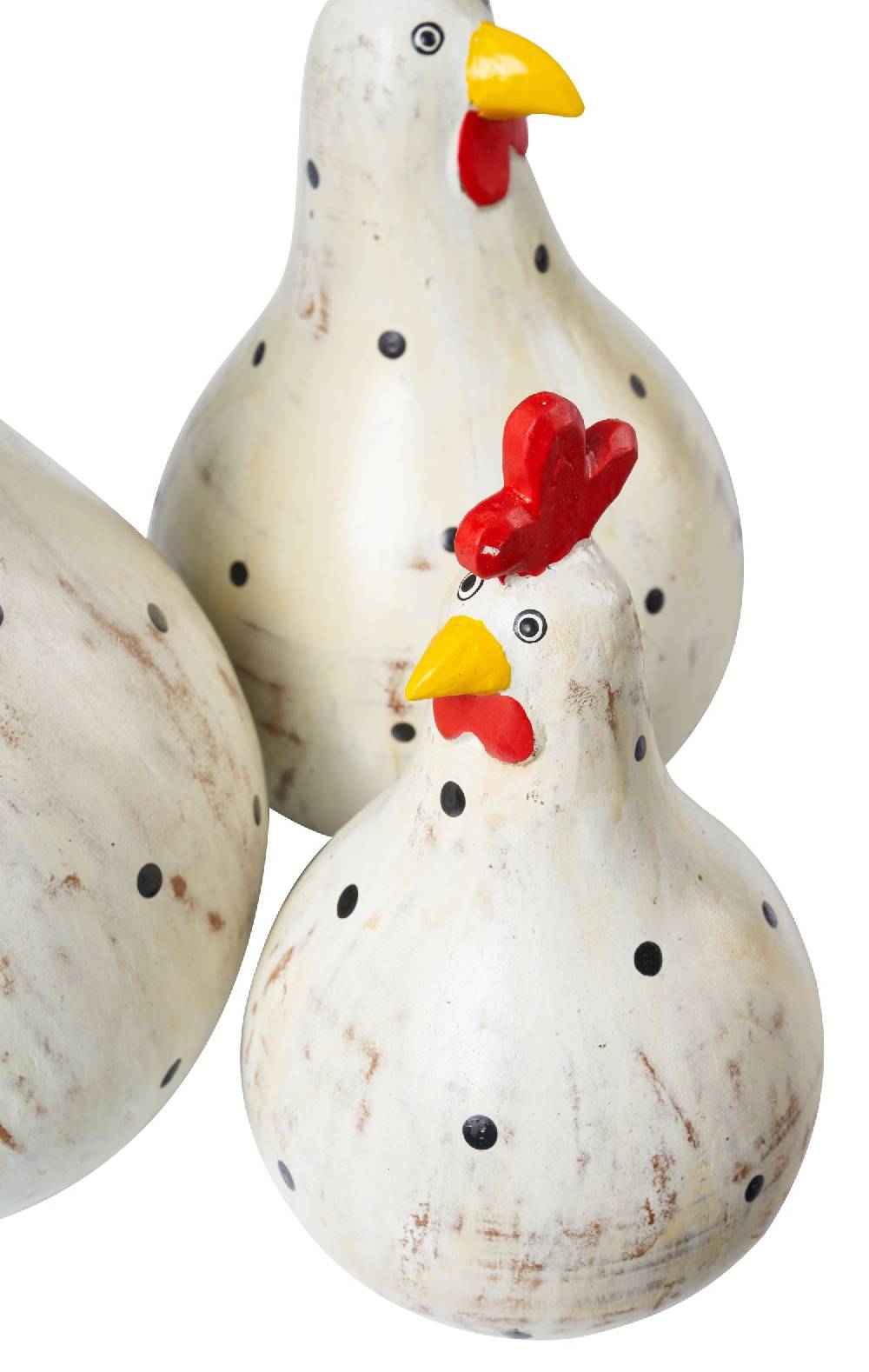 Novità Home Set 3 Galline in Albesia Fino al 65% di sconto