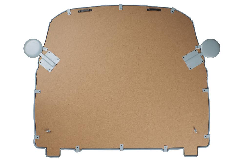 Novità Home Frontale furgone - specchio rettangolare in metallo celeste Offerta speciale della fabbrica