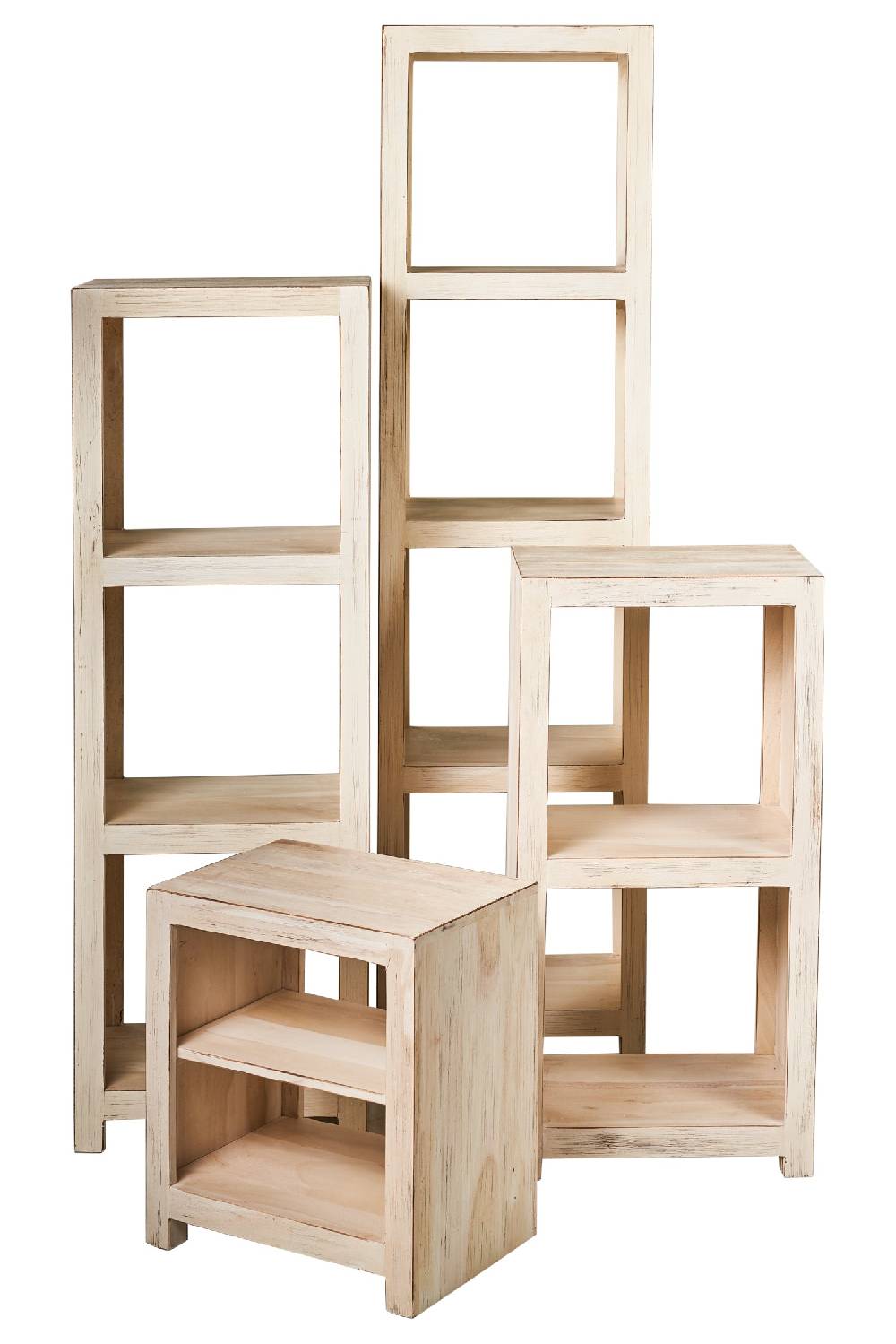 Novità Home Etagere 2 ripiani white wash Qualità