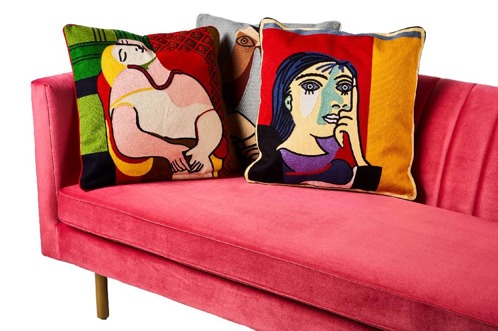 Novità Home Embroidery - Cuscino in Cotone Arte Moderna Fino Al -60%