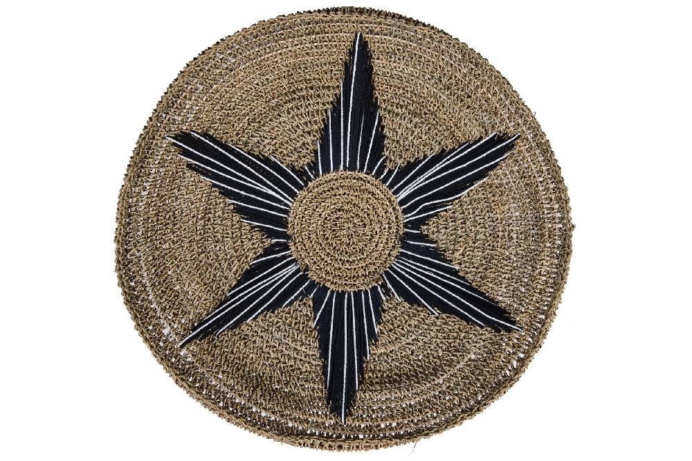 Novità Home Boho Chic - Piatto Decorativo Stella Nera Online