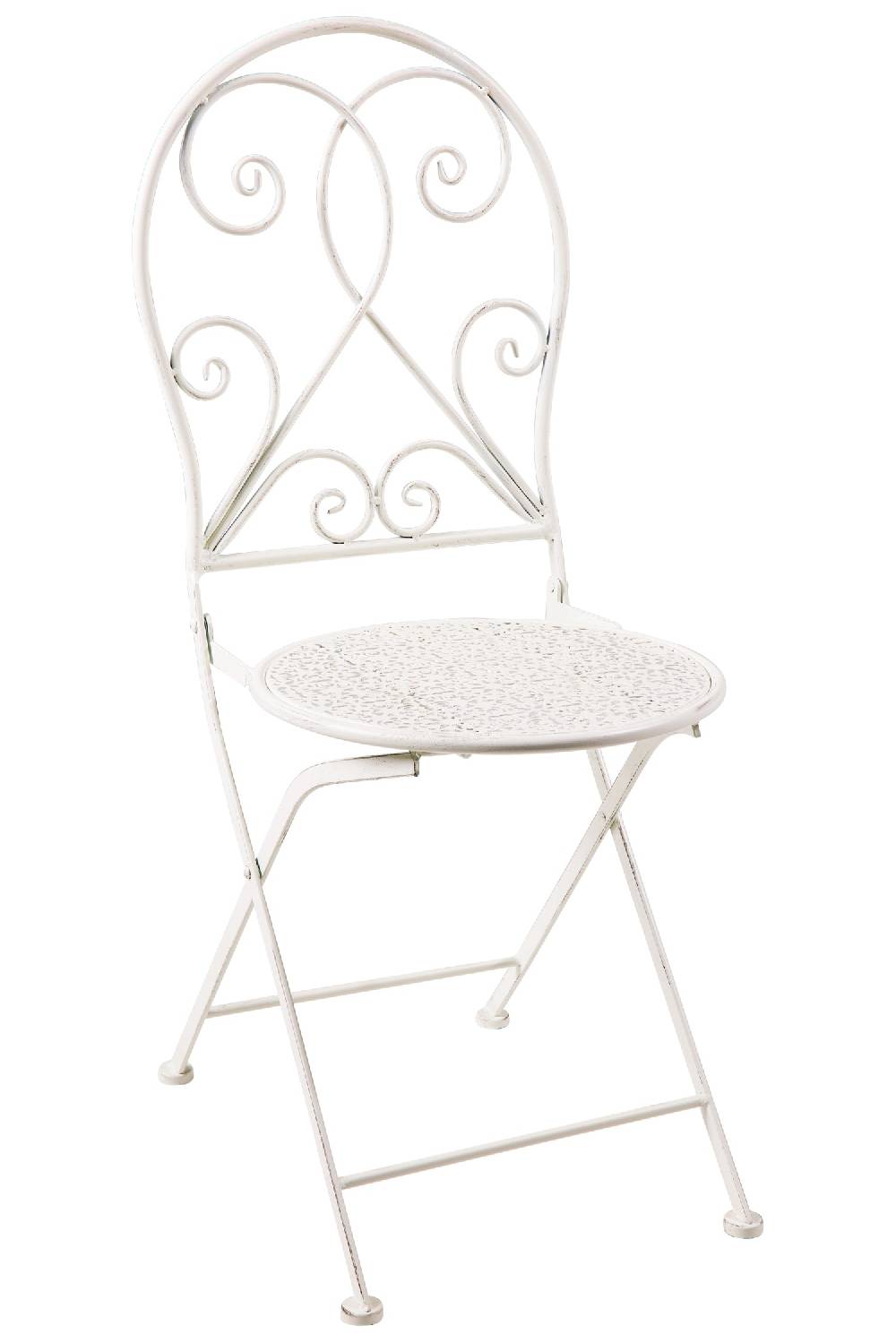 Novità Home Isabelle - Set 1/3 Tavolo Con Due Sedie Bianco Anticato Negozio online di fabbrica