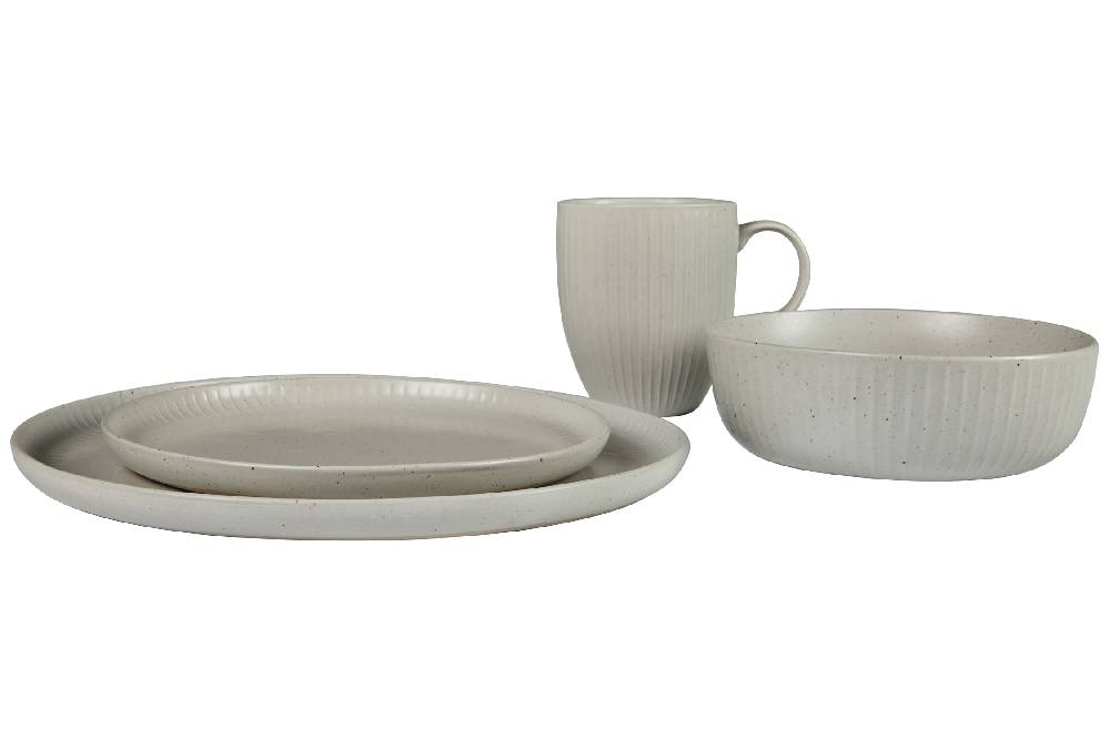 Novità Home Eureka - Piatto Dessert in Ceramica Grigio Offerta speciale