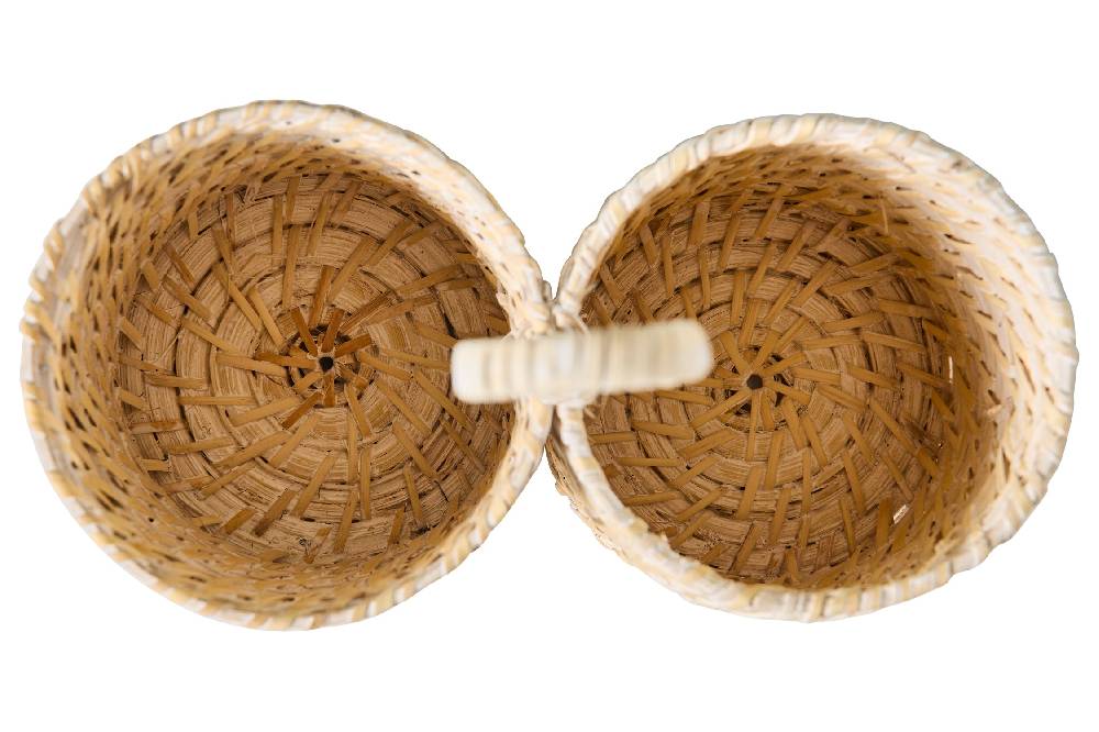 Novità Home Homemade - Cestino Porta Olio Aceto Con Manico Fornitura limitata