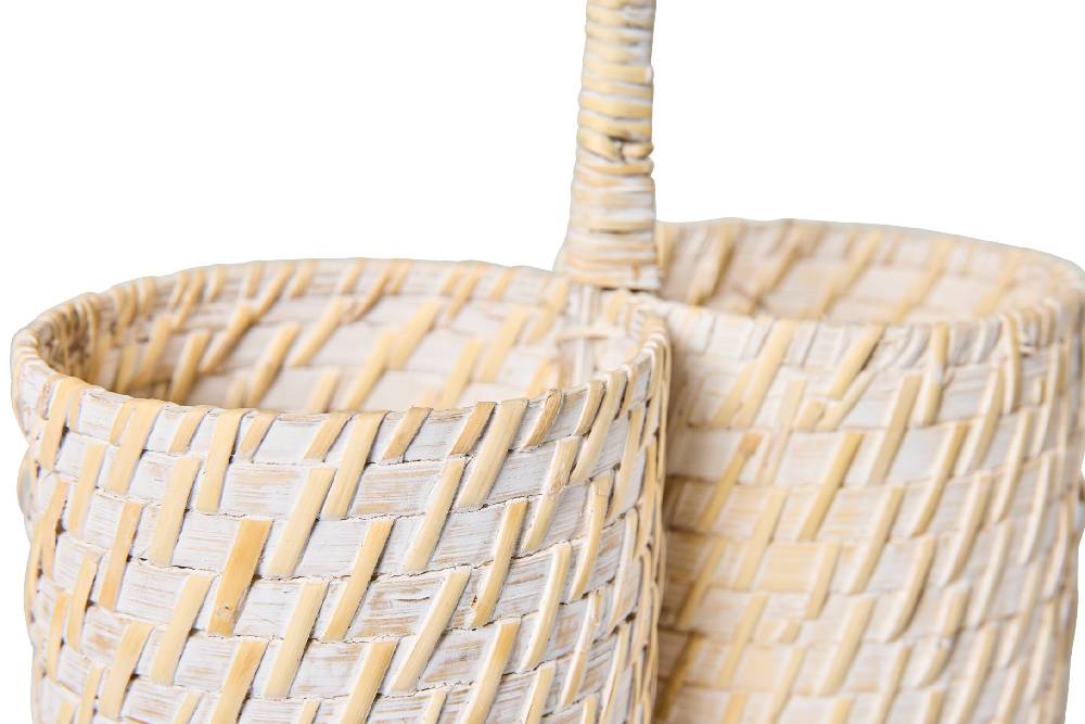 Novità Home Homemade - Cestino Porta Olio Aceto Con Manico Fornitura limitata