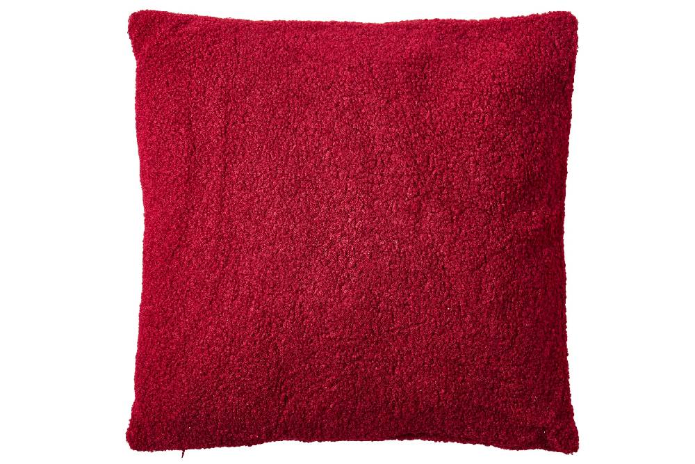 Novità Home Teddy - Cuscino Rosso Soft Touch Vendite stagionali