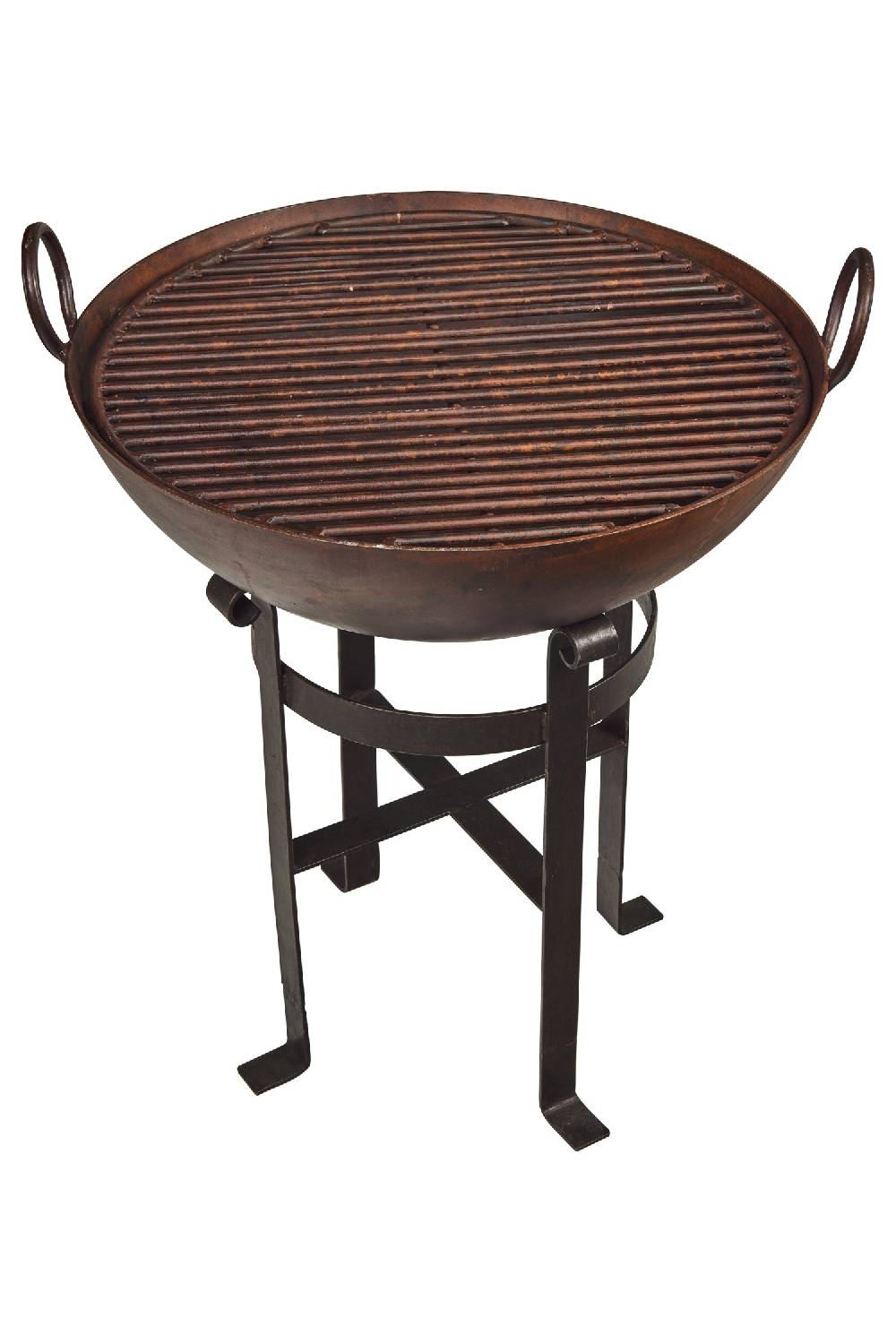 Novità Home Outside - Braciere su Piedistallo in Ferro Offerta Pasqua