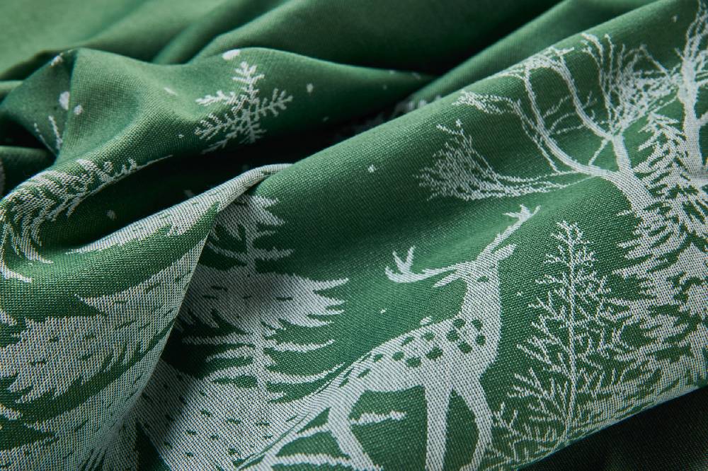 Novità Home Merry - Tovaglia Stampa Bosco Verde Antipiega Offerta San Valentino
