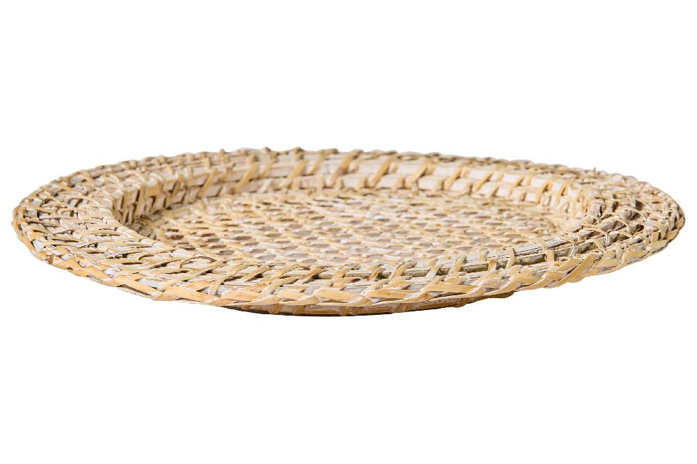 Novità Home Homemade - Sottopiatto Tondo Con Intreccio Centrale Offerta temporanea