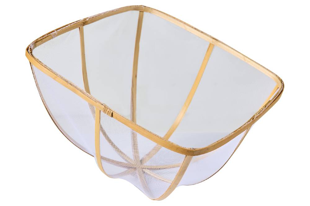 Novità Home Homemade - Coprivivande Trasparente Base Quadrata Naturale Offerte esclusive
