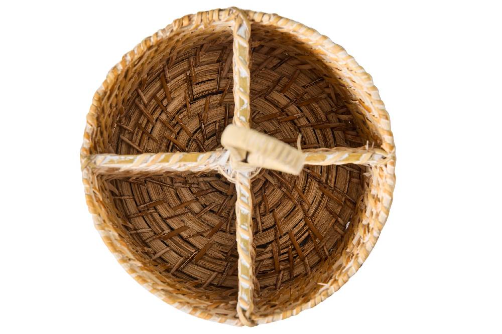 Novità Home Homemade - Cestino Tondo Porta Spezie Con Manico Bestseller