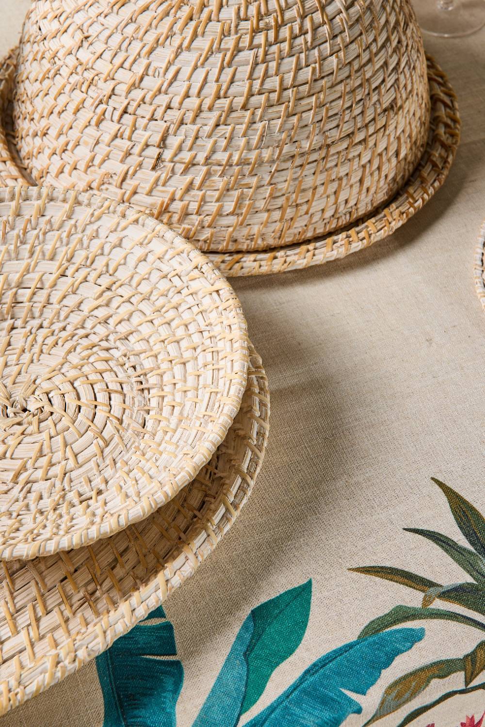 Novità Home Homemade - Cestino Portapane Ovale Set 1/2 Liquidazione